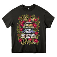Asphalt she is mom Heavy Core Tee - JahusDesignShop