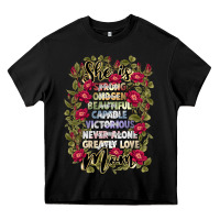 Black she is mom Heavy Core Tee - JahusDesignShop