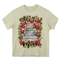 Mossy she is mom Heavy Core Tee - JahusDesignShop