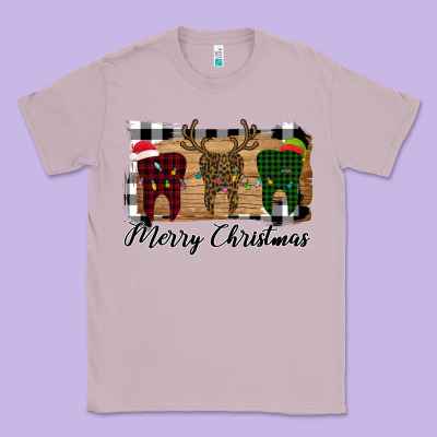 Merry Christmas Teeth Classic Tee Designed By Bettercallsaul