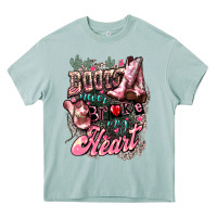 Arona boots never broke my heart Heavy Core Tee - NancyCooperArtShop