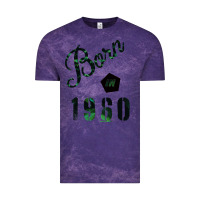 Cloud Purple Born In 1960 Vintage Tee - Bettercallsaul
