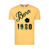 Vintage Mustard Born In 1960 Vintage Tee - Bettercallsaul