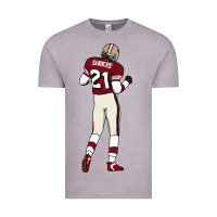 Vintage Zinc deion sanders 32 Vintage Tee - lanVoArt