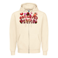 Sandshell One loved mama Zipper Hoodie - FaDigitalArtStudio