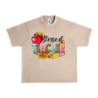 French Oak blessed teacher Urban Heavy Tee - NancyCooperArtShop
