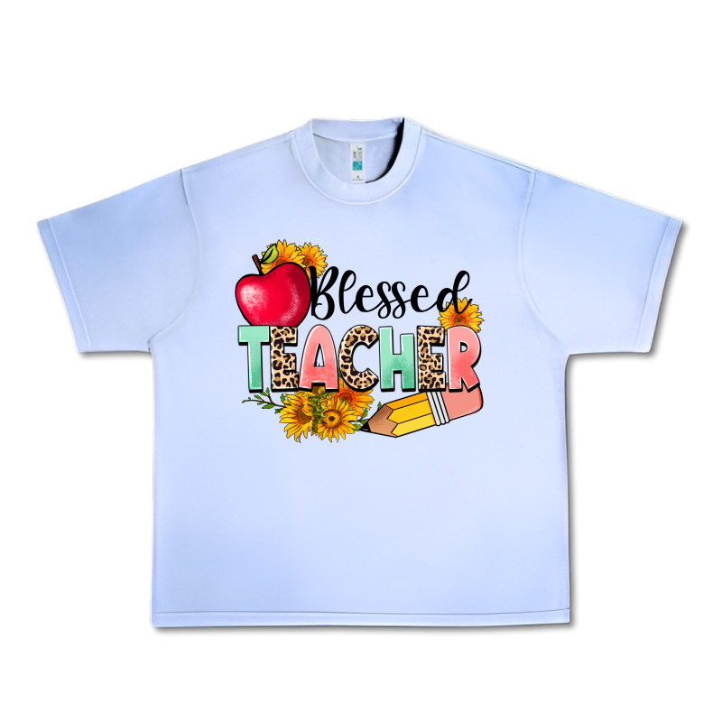 Blessed Teacher Urban Heavy Tee by NancyCooperArtShop | Teevron