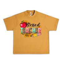 Peanut Butter blessed teacher Urban Heavy Tee - NancyCooperArtShop