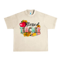 Sandshell blessed teacher Urban Heavy Tee - NancyCooperArtShop