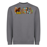 Storm Cowgirl Horse Min Heavyweight Sweatshirt - CowCowDesign