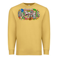 Antique Gold baseball brother Premium Sweatshirt - CowhideDigitalArt
