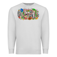 Dove Grey baseball brother Premium Sweatshirt - CowhideDigitalArt