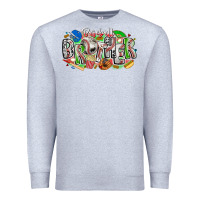 Heather Grey baseball brother Premium Sweatshirt - CowhideDigitalArt