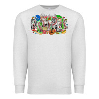 Oatmeal Heather baseball brother Premium Sweatshirt - CowhideDigitalArt