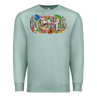 Seafoam baseball brother Premium Sweatshirt - CowhideDigitalArt