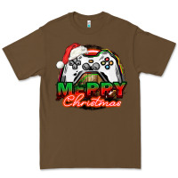 Cacao Gamer Merry Christmas Premium Tee - NancyCooperArtShop