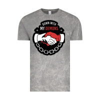 Cloud Rock awesome down with my demons  for gift adult and kids men women  2021 Vintage Tee - lanVoArt