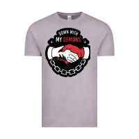 Vintage Zinc awesome down with my demons  for gift adult and kids men women  2021 Vintage Tee - lanVoArt