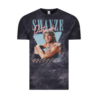 Cloud Black patrick swayze 90s styled retro graphic design gift Vintage Tee - lanVoArt