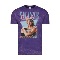 Cloud Purple patrick swayze 90s styled retro graphic design gift Vintage Tee - lanVoArt