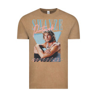 Vintage Coffee patrick swayze 90s styled retro graphic design gift Vintage Tee - lanVoArt