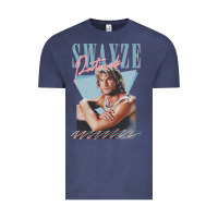 Vintage Denim patrick swayze 90s styled retro graphic design gift Vintage Tee - lanVoArt
