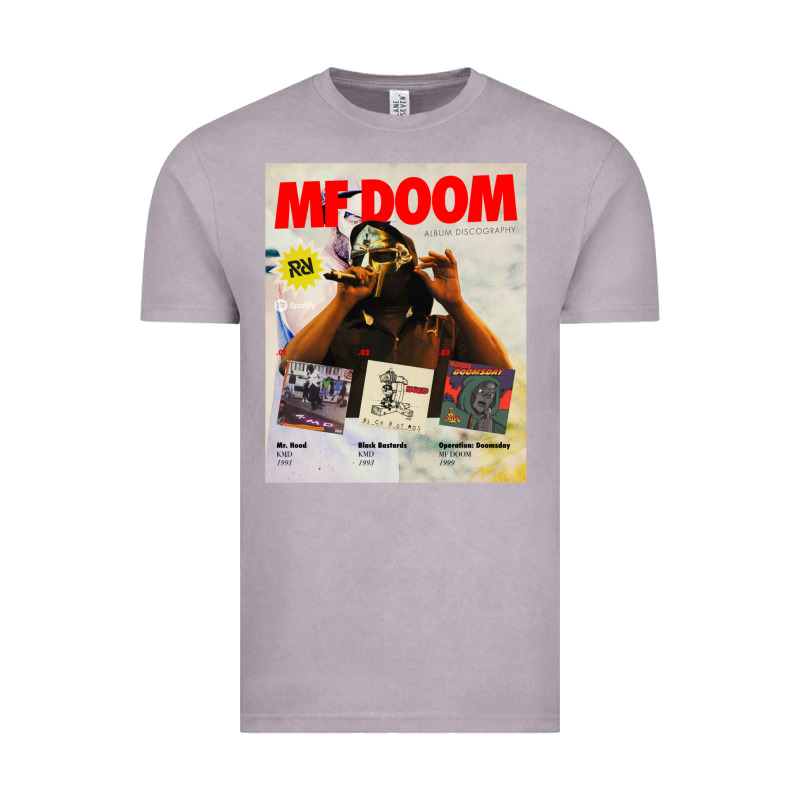 Dooms~mf Album Discography Vintage Tee by lanVoArt | Teevron