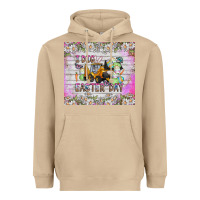 Mushroom I Dig Easter Day Heavyweight Hoodie - CowhideDigitalArt