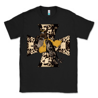 Black Leopard Bucking Bronco Classic Tee - Bettercallsaul