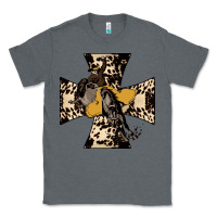 Charcoal Heather Leopard Bucking Bronco Classic Tee - Bettercallsaul