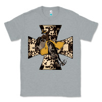 Heather Grey Leopard Bucking Bronco Classic Tee - Bettercallsaul