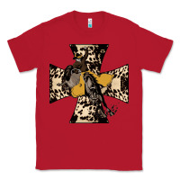 Red Leopard Bucking Bronco Classic Tee - Bettercallsaul