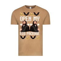Vintage Camel what we do in the shadows christmas sweater design—open my big packa Vintage Tee - lanVoArt