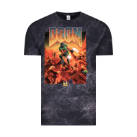 Cloud Black doom 1993 poster pc fps Vintage Tee - lanVoArt