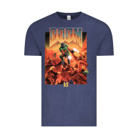 Vintage Denim doom 1993 poster pc fps Vintage Tee - lanVoArt