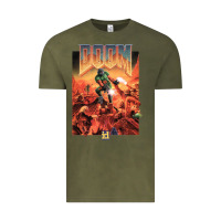 Vintage Olive doom 1993 poster pc fps Vintage Tee - lanVoArt