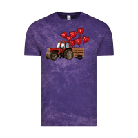 Cloud Purple farm tractor Vintage Tee - RanaPortraitStore