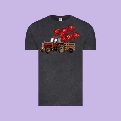 Farm Tractor Vintage Tee Designed By Ranaportraitstore