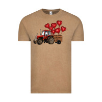 Vintage Coffee farm tractor Vintage Tee - RanaPortraitStore