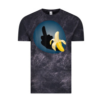 Cloud Black Dirty Joke Halloween Costume Joke Middle Finger Banana Vintage Tee - lanVoArt
