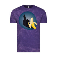 Cloud Purple Dirty Joke Halloween Costume Joke Middle Finger Banana Vintage Tee - lanVoArt