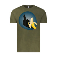 Vintage Olive Dirty Joke Halloween Costume Joke Middle Finger Banana Vintage Tee - lanVoArt