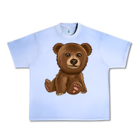 Grape Ice bear Urban Heavy Tee - texasbilliewilder