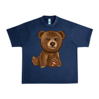 Navy bear Urban Heavy Tee - texasbilliewilder