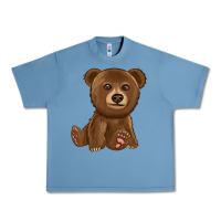 Pebble Blue bear Urban Heavy Tee - texasbilliewilder