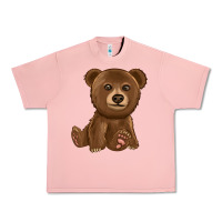 Salmon bear Urban Heavy Tee - texasbilliewilder