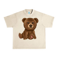 Sandshell bear Urban Heavy Tee - texasbilliewilder