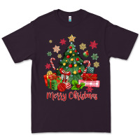 Plum merry christmas tree with gift box Premium Tee - MaliasSmallBusiness