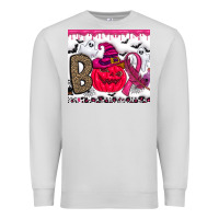 Dove Grey Boo october Premium Sweatshirt - CowhideDigitalArt