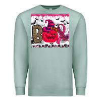 Seafoam Boo october Premium Sweatshirt - CowhideDigitalArt